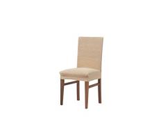 Zebra Textil 24747, Funda para Silla, Elástica, Beige