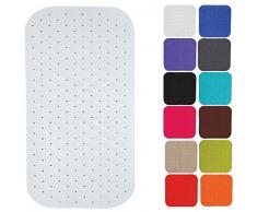 Alfombra Antideslizante Class Premium 36X76cm Blanco