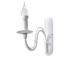 SOLLUX lighting Minerwa 3 Candelabro Colgante, Lámpara Colgante De Techo, Estilo Glamour, Bombilla E14 Reemplazable, 3x40 W, Acero, 60x60x80 cm, Negro