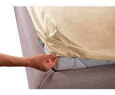 Claire Maison Sábana Bajera Elástica Beige Cama 180 (180 x 200 cm)