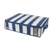 Compactor Home Polipropileno Excellence Estilo Caja de Almacenamiento, Azul/Blanco