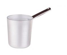 Ollas Agnelli Pan Bain Aluminio, con Mango de Acero Inoxidable, 1.4 litros, Plata