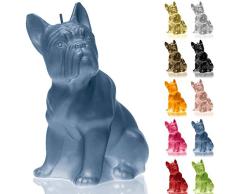 Candellana Hecho a Mano Bulldog Classic Vela de Regalo - Divertida - Vela Decorativa - Decoración del Hogar - Regalos para Amigos - Mecha de Algodón - Tiempo de Quemado 24h - Vela Jeans
