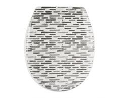 MSV Asiento WC, Gris, 45.5x37x5 cm, 43 Unidades