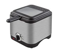 Kuken Freidora INOX 900W, Tapa Cristal 1L