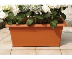 Stefanplast Jardinera mediterrÃ¡nea cm.60Â x 32Â x 28H Color Terracota