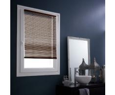 madecostore - Estor Veneciano de Aluminio Easy Gris â 107 x 150 cm â Mecanismo autobloqueante â láminas de 25 mm â sin taladrar