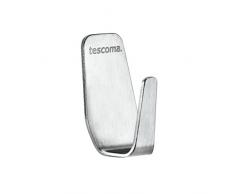 Tescoma Presto Percha PequeÃ±a, Acero Inoxidable, Gris, 15,5 x 7 x 1,8 cm, 2 Unidades