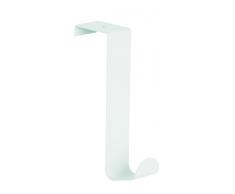 Spirella 14,0, Blanco colección Lift, Gancho para Puerta, Acero Inoxidable