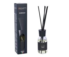 Vacchetti Giuseppe Ambientador de Cristal de 125 ml de sÃ¡ndalo, Multicolor, Piccolo