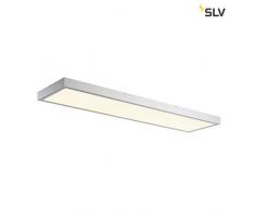 SLV panel 1200 X 300 Mm LED Indoor techo (, blanca, Plata Gris Lámpara, aluminio, 45 W, Gris
