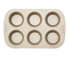 Premier HousewaresÂ âÂ desde Cero (Bandeja para 6Â Magdalenas, Acero al Carbono, champÃ¡n, 18Â x 28,7Â x 2,8Â cm