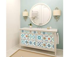 Ambiance Sticker Pegatinas Adhesivas para Muebles, Vinilo Autoadhesivo de Azulejos de Cemento, decoraciÃ³n para mesas, armarios, estanterÃ­as, 90 x 150 cm