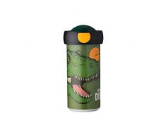 Mepal - Vaso Escolar Campus - Vaso de Bebida - Taza Escolar a Prueba de Fugas para NiÃ±os - Vaso de Bebida Reutilizable - Sin BPA y apto para Lavavajillas - 300 ml - Dino