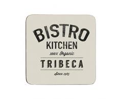 Premier Housewares lÃ¡mpara de Posavasos, Juego de 4