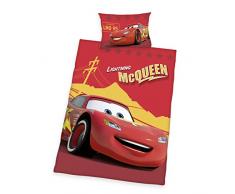 Herding Juego de Cama de Disney s Cars, algodón, Rojo, 135 x 100 cm