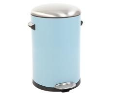 EKO Belle Deluxe Paso Papelera 12l, Azul