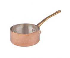 Agnelli Ollas Cazuela Servir de Cobre estaÃ±ado, con Mango de Acero Inoxidable