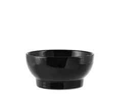H&H 85901 Olla para Fondue, cerámica, Negro