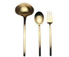 Mepra 108022003 - Juego de cubertería, color dorado