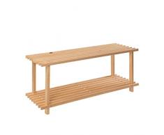 axentia Zapatero de Madera, Aprox. 77 x 30 x 26 cm