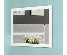 SHIITO - Espejo - 65 x 88 x 2 cm - Modelo Disney - De Pie para Cuerpo Entero - Ideal para Vestidor y Dormitorio - Plegable y Regulable - Andersen Pino