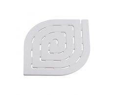 Gedy Spirale Tarima para Plato De Ducha, Blanco, 55 x 55