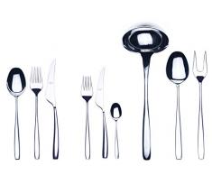 Mepra 105222075 - Cubertería especial unificada, color plateado