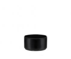 H&H Juego de 6 copas norway negras 9 cm