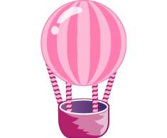 INDIGOS UG Vinilo Decorativo para Pared MF572 Globo de Color Rosa 96 x 59 cm, 96x59x8 cm