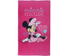 CTI 043245Â Disney Minnie corazÃ³n Toalla de Playa Rosa 70Â x 120Â cm