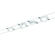 Paulmann 501.07Â cuerda Sistema roundmac Set ampliable Luz de dÃ­a Blanco 4Â x 4Â W Blanco Mate DIMM Bar Tunable White LED 50107Â cuerda lÃ¡mpara de techo lÃ¡mpara