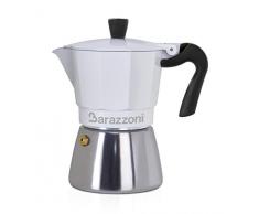Barazzoni Moka - Cafetera hÃ­brida 6 TZ, apta para inducciÃ³n, acero