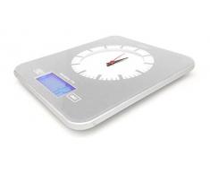 NERTHUS FIH 230 - Balanza de Cocina con reloj, Bascula de Cocina Digital