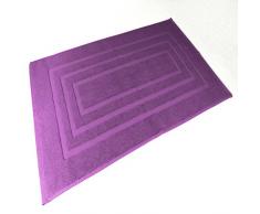 Douceur DIntérieur - 1800514, Tapete De Bano, 50 X 85 Cm, Vitamine, Felpa 1000G Liso, Violeta