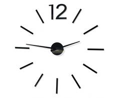 FLEXISTYLE Moderno y Moderno Reloj de Pared DIY Admirable 2 XXL, 100 - 130 cm, salÃ³n, Dormitorio, silencioso