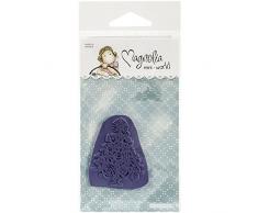 Magnolia de Goma Mini Espera para Navidad 6,9 x 14,6 Package-Waiting en árbol de Navidad