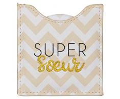 Draeger â Espejo superhermana â Espejo Redondo de Bolsillo para Llevar a Cualquier Lugar cumpleaÃ±os o Cualquier ocasiÃ³n â Dimensiones: 8,5 x 8 cm