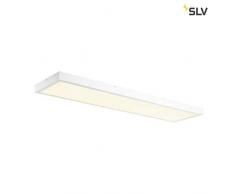 SLV panel 1200 X 300 Mm - Lámpara LED de techo (Interiores, 4000 K, color blanco, Aluminio, 45 W
