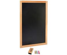 Lacor 39162 Menu - Pizarra (50 x 80 cm), color negro