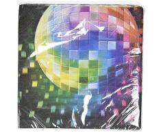 amscan 33 cm 16 70s de servilletas de Papel