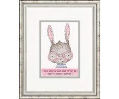 Dimensions Kit para punto de cruz con diseÃ±o de copas de color rosa, Diferentes, talla Ãºnica