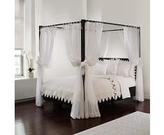 Royale Home Cama Dosel, Color Blanco Sheer