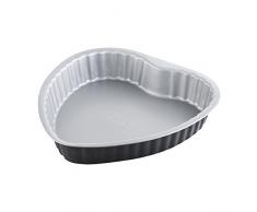 Berndes 053324Â Molde CorazÃ³n Molde, Antiadherente, 26,5Â x 25,5Â cm, Gris/Negro