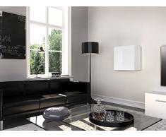 THETA DESIGN by Homemania Armario, Armario Graz, Cuerpo: Color Negro Mate, Frente: Negro Brillante PVC