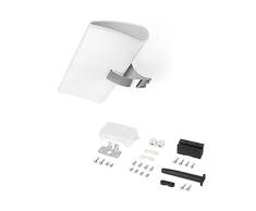EMUCA - Foco LED para espejo de baÃ±o, IP44, 300 mm, PlÃ¡stico, Cromado