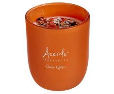 Vela luxe en vaso y caja regalo Canela 8x7