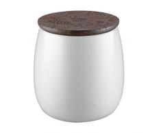 Alessi The Five Season MW62S 1 W Vela Perfumada Base Vegetal, PequeÃ±a-Bergamota, Lirio del Valle y Musgo, Brrr, Cera, Porcelana,Madera de Fresno, Blanco