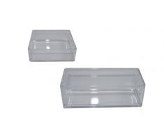 Opportunity 42H13121718 Juego de 2 Organizador cosméticos acrilico