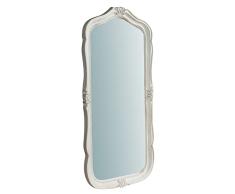 Biscottini Espejo Vintage 102x45 cm | Espejo de Pared baÃ±o y Dormitorio | Espejo Entrada